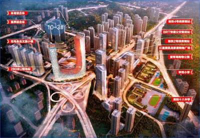首钢·贵州之光推出建面约38-79㎡商圈公寓，引领贵阳房地产新风向